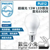 在飛比找Yahoo!奇摩拍賣優惠-數位小兔【Philips 飛利浦 PL012 超極光 13W