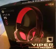 Viper Vibe Gaming Headset With Microphone New In Box Xbox One PS4 PC