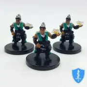 Dwarf Magewright x3 - Eberron Rising From The Last War #10 D&D Miniature