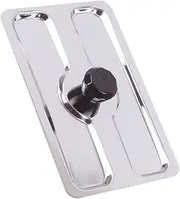 [BESPORTBLE] Stainless Toaster Metal Toaster Dust Cover Stainless Steel Electric Bread Maker Upper Cover Toaster Appliance Cover for Bread Machine Part Accessories Stainless Steel Toaster