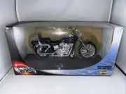 2000 100% Hot Wheels Harley-Davidson Dyna Wide Glide. 1:10 Scale. Box Damage
