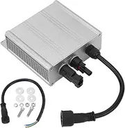 NDNCZDHC Solar Inverter, 120W/150W/180W Solar Grid Tie Micro Inverter Waterproof Aluminum Alloy MPPT Grid Tie Inverter (150W)