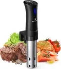 Sous Vide Cooker 1100W, Precise Temp & Timer, Quiet Stainless Steel Immersion Ci