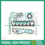 6DR5 Full Gasket Kit--Asbestos Set For Mitsubishi forklift engine Excavator