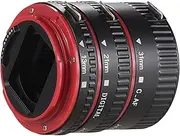 RAYWE Portable Auto Focus AF Macro Extension Tube Adapter Ring (13mm +21mm +31mm) for Canon EOS EF EF-S Mount Lens Replacement for Canon 60D 7D 5D II 550D