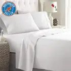 4 Piece Super King Bed Sheet Set-2000Tc Bedding Sheets & Pillowcases -Breathable