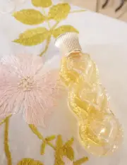 VTG 1970s Nina Ricci L’AIR DU TEMPS EDP 1/3 Oz THREE HEARTS Purse Flacon Splash