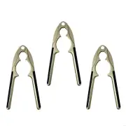 3 Pack Heavy Duty Walnut Lobster Nut Cracker Stainless Steel Seafood Tools
