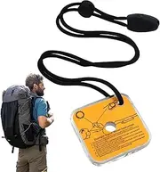 Survival Mirror - Outdoor Signal Mirror Survival Reflective Mirror | Lightweight Small Signal Mirror, Outdoor Survival Technologies for Holidays, Birthdays, Special Occasions