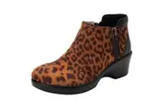 ALEGRIA Sloan Womens Casual Boot Bootie Boots Ladies Shoes - Leopard
