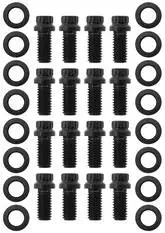 Aeroflow Small Block Chev Header Bolts 12 Point Black X 12 3/8 .750" Univer Aeroflow - AF37-1003