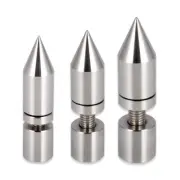 4pcs 316L Speaker Adjustable Height Spike Amplifier Shockproof Isolation Stand