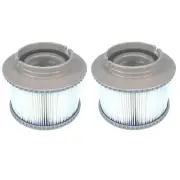 2pc Inflatable Spa Filter Cartridge Compatible MSPA FD2089 Filter Cartridges