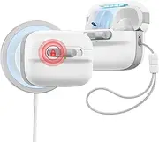 [ESR] for AirPods Pro 2 Case, Compatible with AirPods Pro Case 2nd/1st Gen (2023/2022/2019), Designed for MagSafe, Magnetic Lid Lock, Full Drop Protection Cover with Lanyard, Pulse Series, White