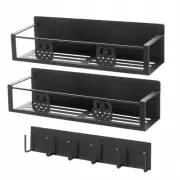 Magnetic Spice Rack For Refrigerator Organizer Shelf Fridge Side Storage Shelves