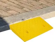 Driveway Ramp - Entry Ramp Heavy Duty Home Threshold Step Mat - Garage Ramp Non Slip Flooring Ramp Versatile for Scooters Motorcycles