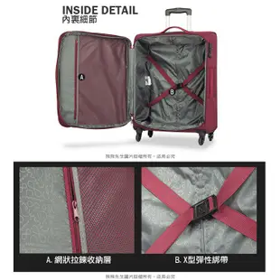 KAMILIANT卡米龍 AX1 行李箱 28吋 KOTI 輕量布箱 大容量旅行箱 皮箱 軟箱 商務箱 熊熊先生