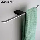 Nordic Black silver Face Towel Rail