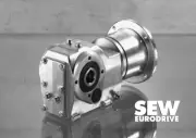 SEW Eurodrive KESA37 AESM56 Helical-bevel gear unit with adapter Stainless Steel