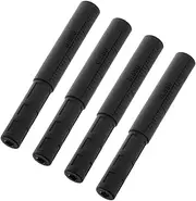Toddmomy 4pcs Carbon Fiber Golf Shaft Extension Stick Golf Club Length Extender for Golf Practice Competitions Golfing Experience Supplies