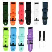 Silicone Watch Band Wristband Strap For Garmin Fenix 5 5X 5S GPS Watch Bracelet