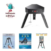 Underwater Fishing Camera Panner Positioner 360° Degree Rotation Tripod for I...