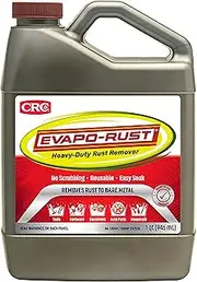 Evapo-Rust CRC, Heavy-Duty Rust Remover, Reusable, Acid-Free, Non-Corrosive, Water-Based, 32 oz, Removes Rust to Bare Metal