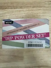 MEFA Acrylic Dip Powder Set - Nudes - Sealed - No UV Needed - NIB