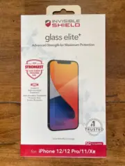 ZAGG InvisibleShield Glass Elite Plus Screen Protector (iPhone 12/12 Pro/11/XR)
