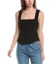 rag & bone Mariana Crepe Vest