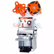 ONE WY-680 Semi-Automatic Bubble Tea Cup Sealing Machine Juice Cup Sealer New