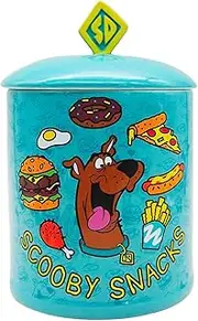 Silver Buffalo Scooby Doo Scooby Snacks Ceramic Cookie Snack Jar (Large)
