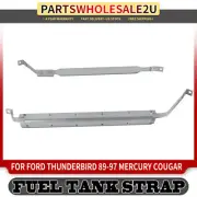 2pcs New Steel Fuel Tank Straps for Ford Thunderbird 1989-1997 Mercury Cougar (for: Ford)