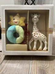 Vulli SophieSticated Sophie the Giraffe Teether and Rattle Gift Set