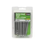 Paslode 100 x 4.5mm 500g Bullet Head Bright Nails - 35 Pack