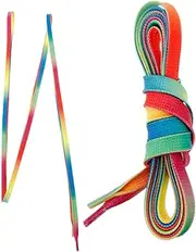 [Generic] 1 Pair Hockey Shoelaces Shoes Lace Shoes Ties Shoe Laces Stylish Hockey Lace Ice Skates Shoelaces Colored Shoelaces Flat Shoelace Shoelaces for Sneakers Roller Skates Shoelaces Wax