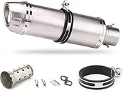 Car End Pipes Auto Accessories 51mm Motorcycle Exhaust Muffler Pipe With DB Killer For Z1000 Z900 GSR600 FZ6N R1 R6 R3(Type A with Laser)