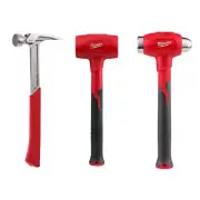 22 Oz. Milled Face Framing Hammer With 48 Oz. Dead Blow Hammer 32 Oz. Dead Blow