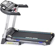 [ENDLESS] Vogue Treadmill for Home Use with 4HP Peak Power DC Motor| Black | 120 Kg Max Weight and 14 Km/hr Max Speed Support | 420 mm Running Area | with Speakers | Auto Foldable with Auto Incline
