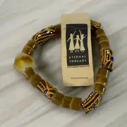Eternal Threads Bracelet Unisex Glass Beads Made in Ghana Africa Brand New