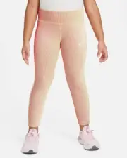 NWT Nike Meta-Morph Color Shift Girls Size 5 Leggings Pants Soft Yellow