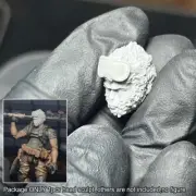 New Unpainted 1/18 Monkey Head Sculpt For 3.75'' Acid Rain Joytoy Action Figure