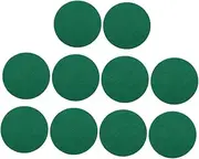 BESPORTBLE Self-Adhesive Hockey Puck Display 10pcs Mini Hockey Pusher Paddles Mallet Pads Replacement Pads Set for Table Game