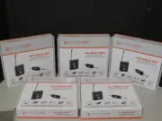 5x NEW CLASSROOM PRESENTATION AC-WRLS-MIC RECHARGEABLE UHF WIRELESS MIC KIT