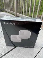 New ecobee EB-RSE3PK2-01 Room Sensor with Stand, White - 2 Pack
