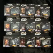 2018 Star Wars HotWheels Build A Death Star Complete Set 1-9 Brand New Sealed!