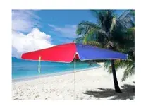 在飛比找松果購物優惠-【遮陽傘超大】大雨傘 大陽傘 海灘傘-70英吋正方形(子母傘