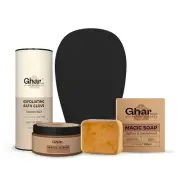 Ghar Soaps Kit Magic Soap Sandalwood & Saffron Bath Soap 100Gm | Paraben Free