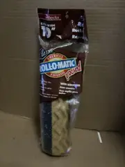 Vileda 10" Roll-O-Matic Classic Roller Mop Refill Grooved w/ Scrubber 2001 New