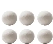 Tumble Dryer Balls - Dryer Balls | Laundry Balls For Tumble Dryer | Wool Dryer Balls | Natural Fabric Softener Set Of 6 | Reusable Fabric Softener Ball, Reduces Clothing Wrinkles And Saves Drying Tim